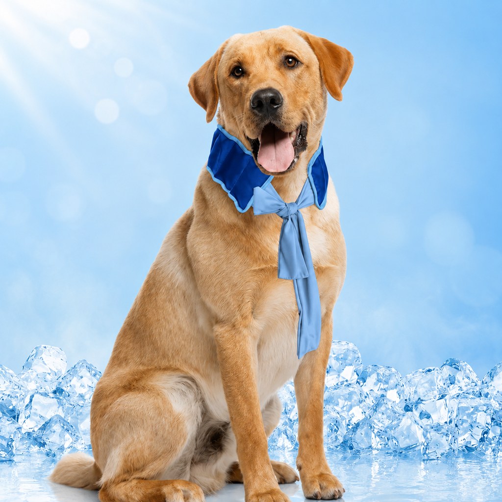 Ortrud | Dog Cooling Neck Wrap for Summer Walks, Hiking & Beach Days - image 13