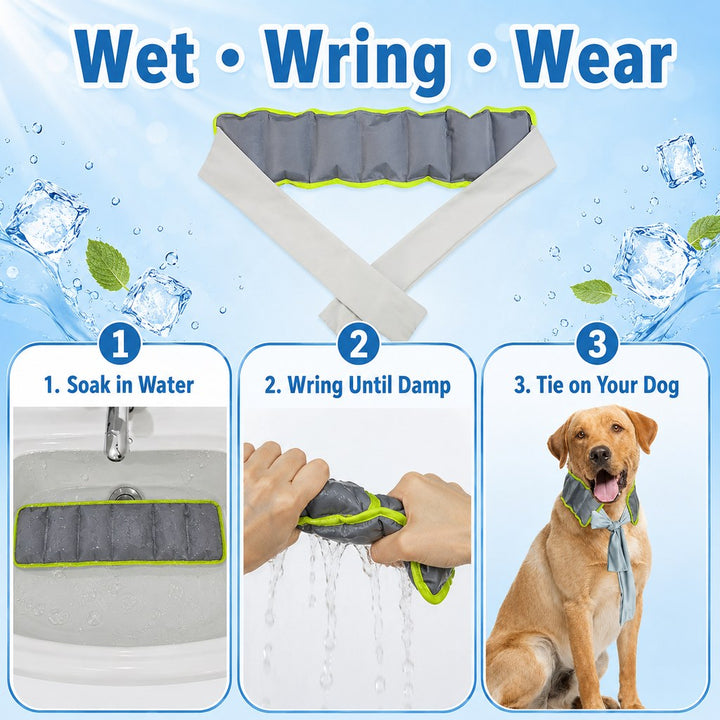 Ortrud | Dog Cooling Neck Wrap for Summer Walks, Hiking & Beach Days - image 5