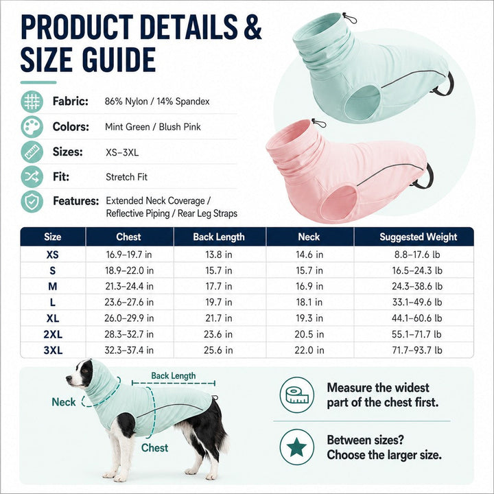Egnatia | Dog Cooling Sun Protection Shirt for Summer Walks, Lightweight Full-Coverage Outdoor Wear - image 9