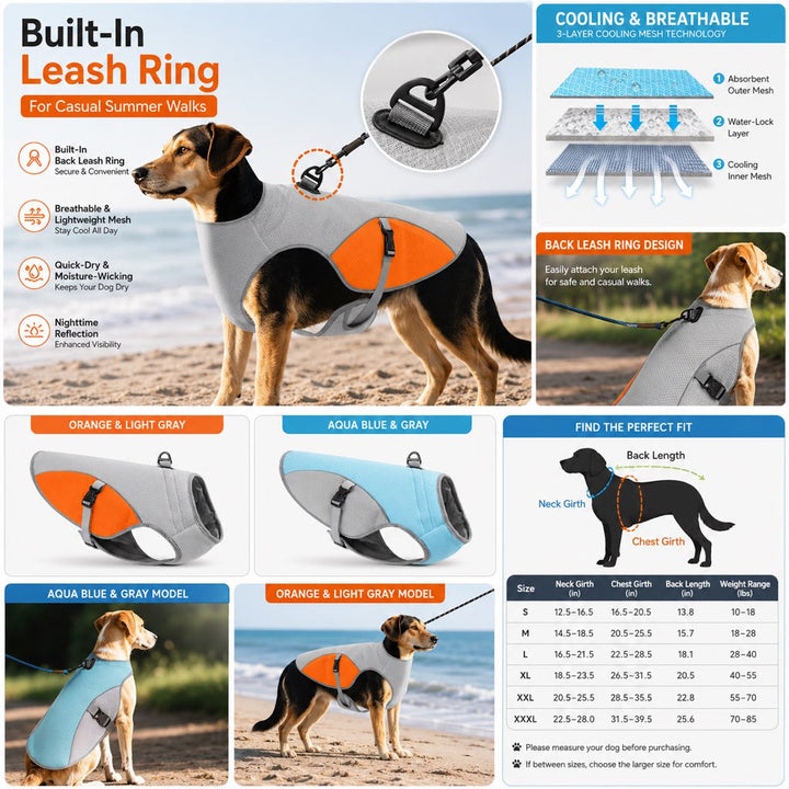 Vasiliki | Dog Cooling Vest for Summer Walks - image 7