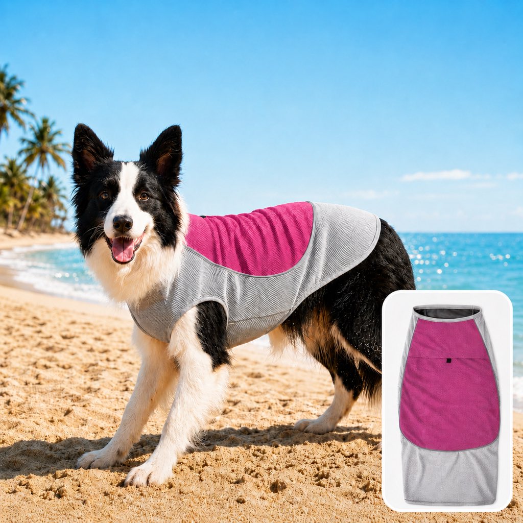 Ifigenia | Water-Activated Dog Cooling Vest for Summer Walks & Hikes - image 10