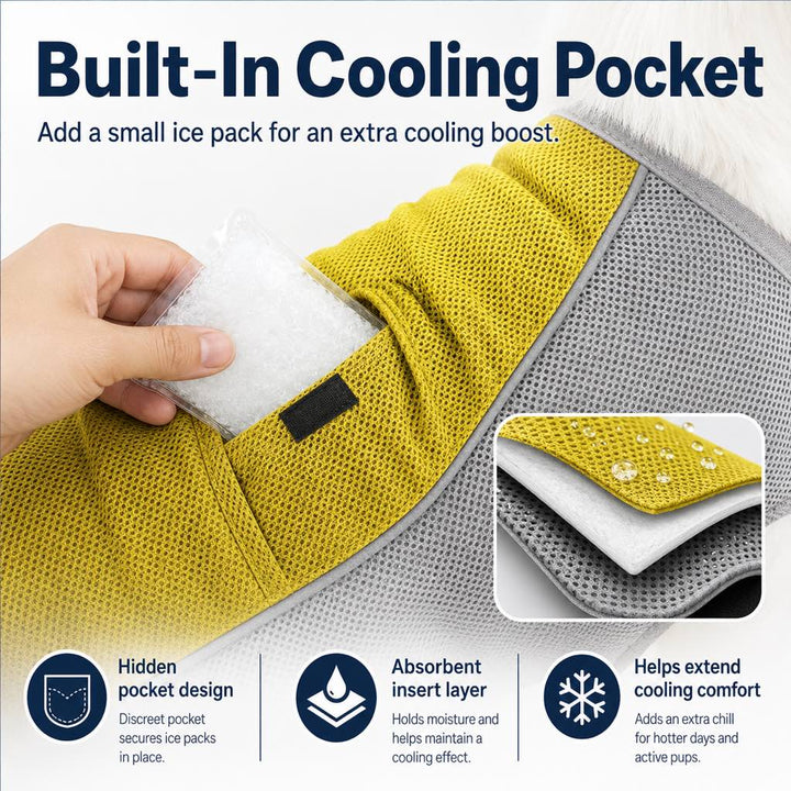 Ifigenia | Water-Activated Dog Cooling Vest for Summer Walks & Hikes - image 7