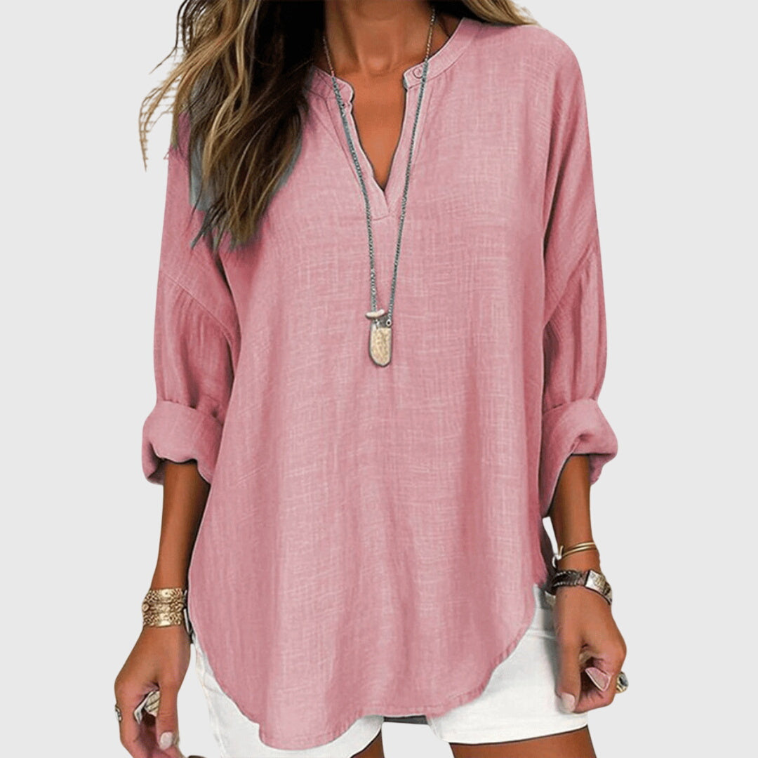 Lenara | Women's Flowy Elegant Beach Shirt