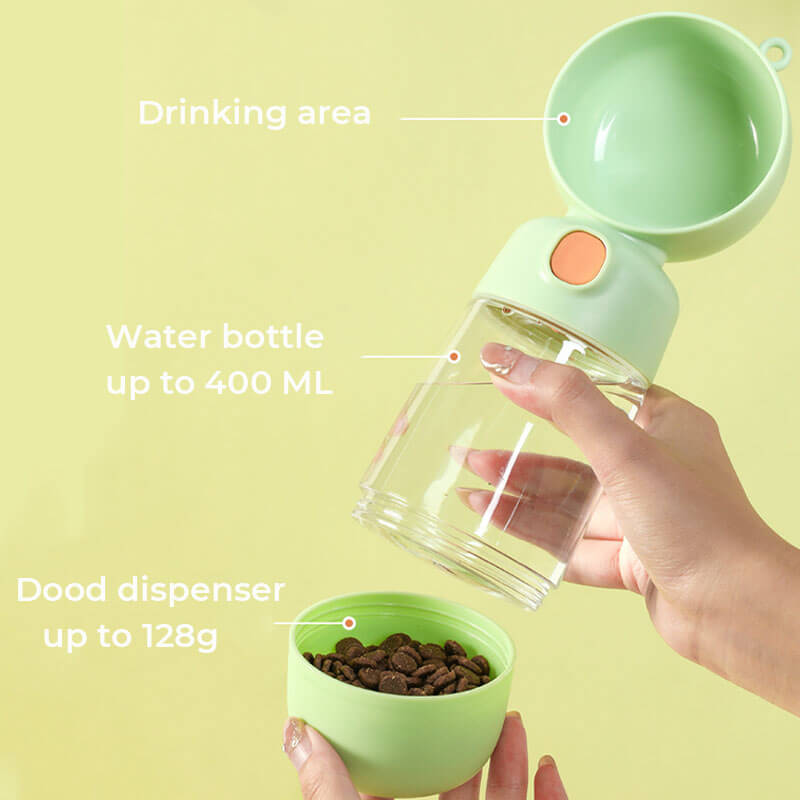 Flinders | 2-in-1 Portable Dog Water Bottle and Food Holder - image 3