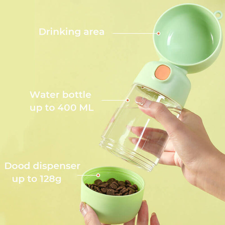 Flinders | 2-in-1 Portable Dog Water Bottle and Food Holder - image 3