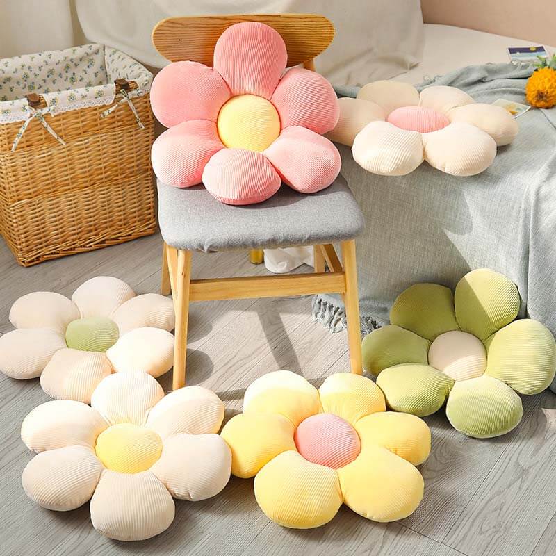 Orbost | Flower Shaped Plush Pet Cushion and Sofa Pillow - image 1