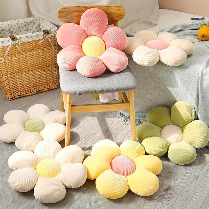 Orbost | Flower Shaped Plush Pet Cushion and Sofa Pillow - image 1