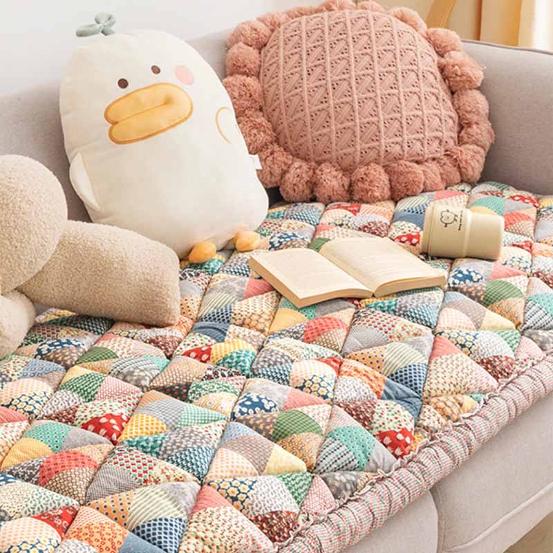 Blairgowrie | Floral Quilted Cotton Pet Couch Cover - image 7
