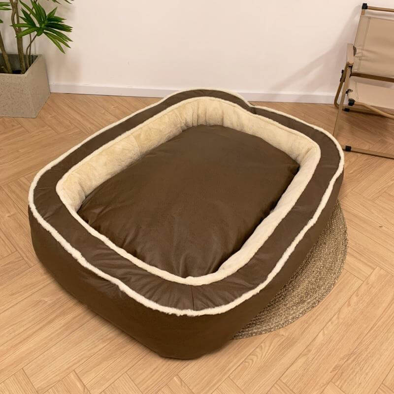 Yarram | Large Warm Plush Dog Bed, Fully Washable - image 7