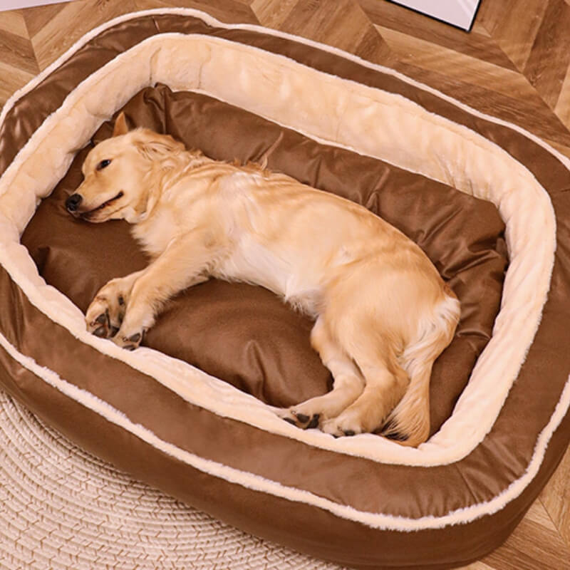 Yarram | Large Warm Plush Dog Bed, Fully Washable - image 2
