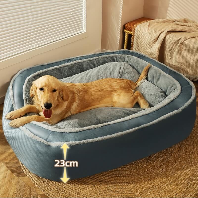 Yarram | Large Warm Plush Dog Bed, Fully Washable - image 4