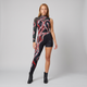 Orabilia | Women's Printed Single-Leg Stage Jumpsuit with Long Sleeves - image 1