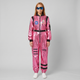 Isolda | Women's Metallic Astronaut Jumpsuit with Visor Glasses - image 6