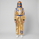 Isolda | Women's Metallic Astronaut Jumpsuit with Visor Glasses - image 4