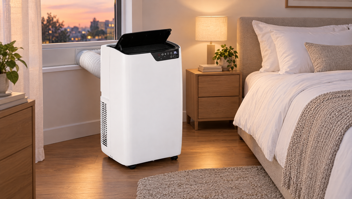 Maren portable air conditioner, in a room