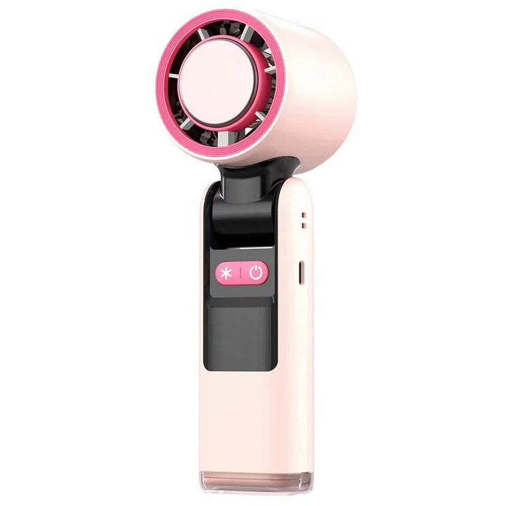 Tansy | 3 in 1 Rechargeable Handheld Cooling Fan with Semiconductor Cooling Plate - image 3