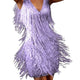 Maribel | Women's Fringe Cocktail Dress