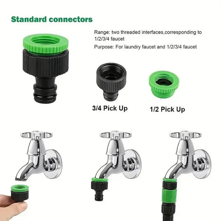 Lorne | Expandable Garden Hose with 7 Spray Nozzle, Flexible Water Hose & Universal Connectors - image 8