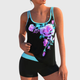 Gildas | Women's Printed Tankini Set with Swim Shorts - image 3