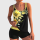 Gildas | Women's Printed Tankini Set with Swim Shorts - image 2