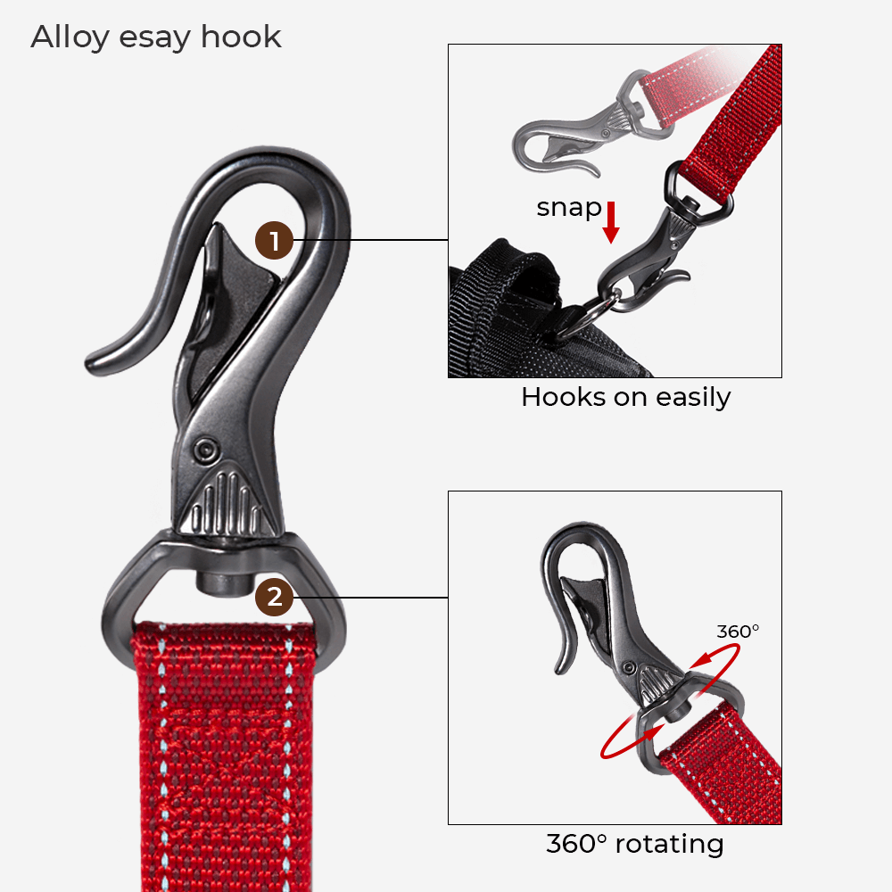 Walkerville | Hands-Free Multifunction Dog Lead with Car Seatbelt - image 7