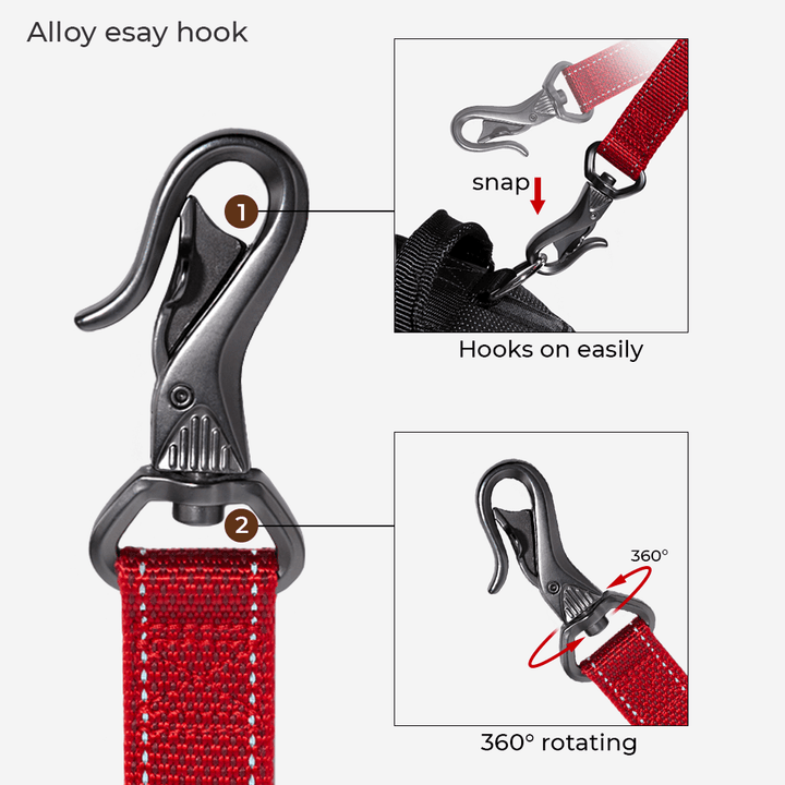 Walkerville | Hands-Free Multifunction Dog Lead with Car Seatbelt - image 7