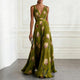 Anabel | Women's Sleeveless Chiffon Wrap Maxi Dress with Deep V-Neck - image 6