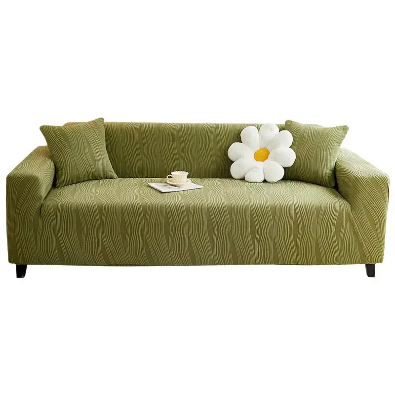 Kilcunda | Jacquard Stretch Full Sofa Cover, Scratch-Resistant - image 13