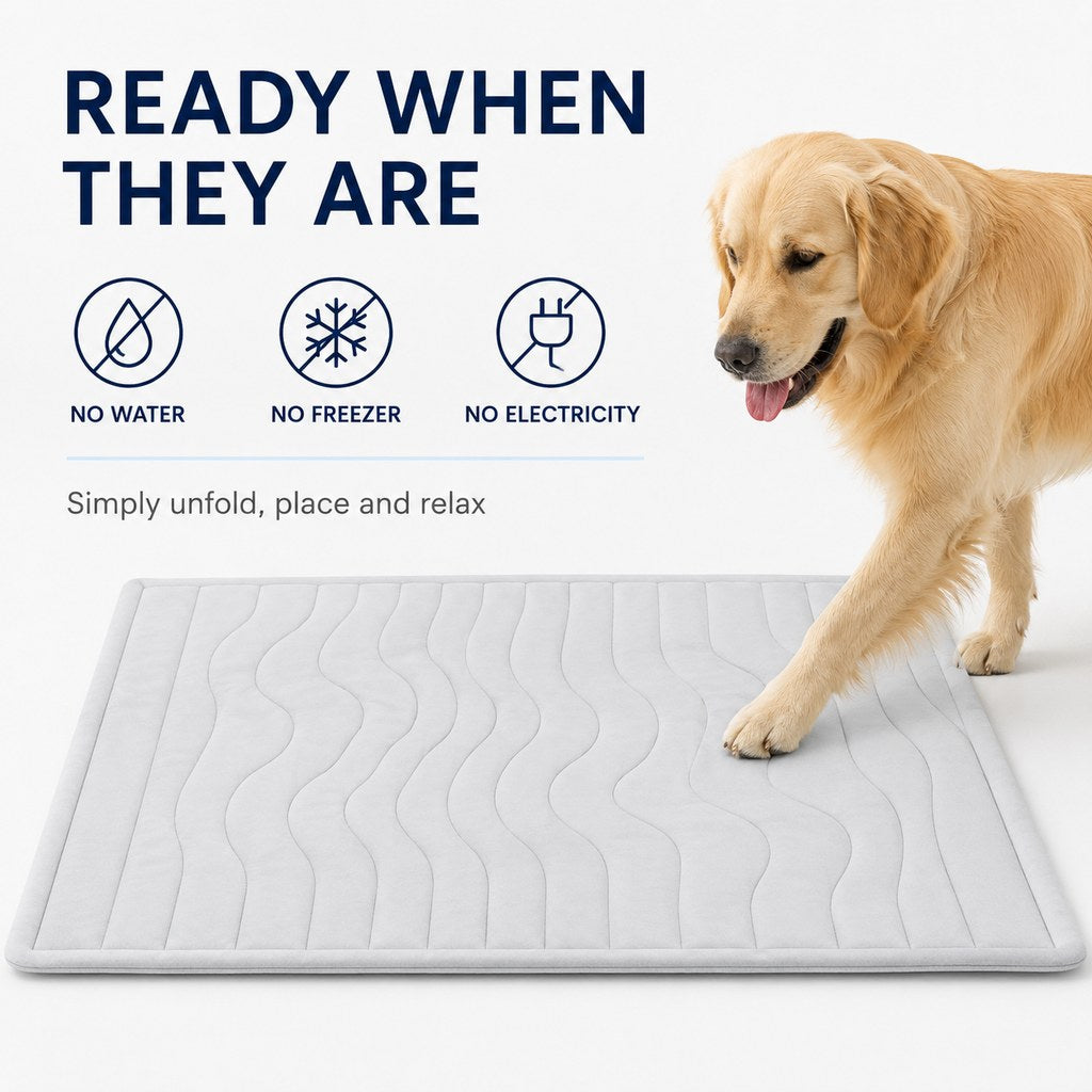 Maecia | Reversible All-Season Cooling-Feel Pet Mat for Dogs & Cats - image 7