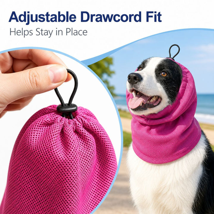 Dimitra | Water-Activated Dog Cooling Snood for Summer Walks - image 7