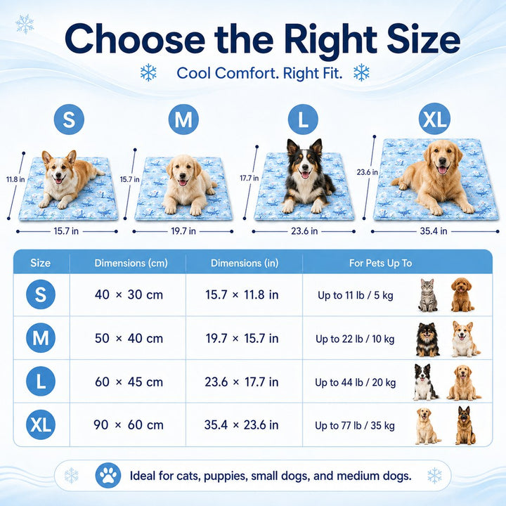 Theoni | Cooling Gel Pet Mat for Hot Days at Home, Crates & Travel - image 9