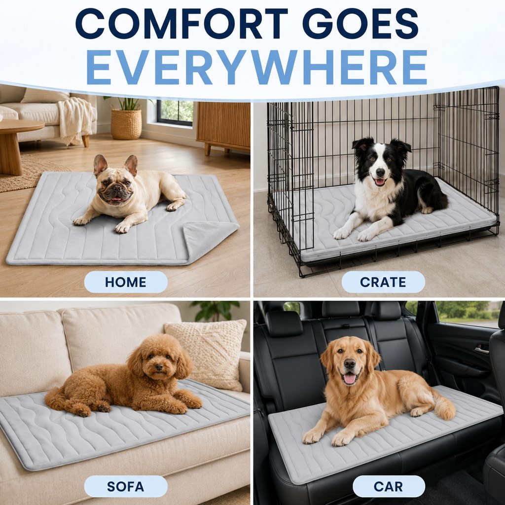 Maecia | Reversible All-Season Cooling-Feel Pet Mat for Dogs & Cats - image 9