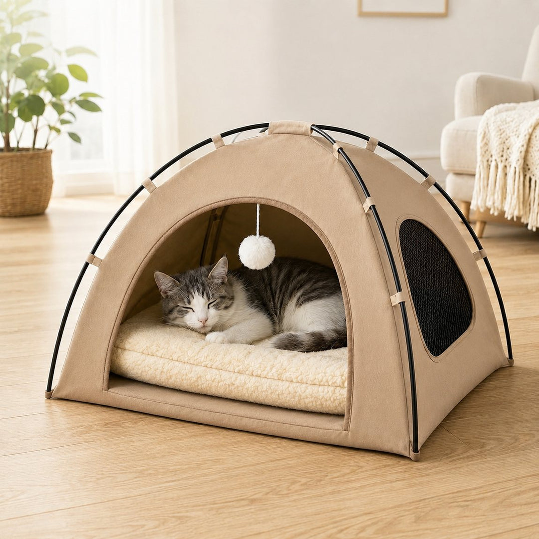 Frauke | Pet Tent Bed with Cooling Mat for Indoor Naps & Hot Weather - image 16