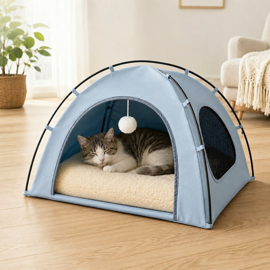 Frauke | Pet Tent Bed with Cooling Mat for Indoor Naps & Hot Weather - image 14