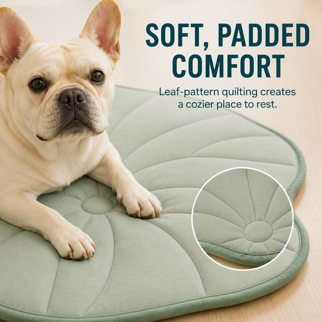 Livilla | Lotus Leaf Cooling Pet Mat for Floors, Sofas, Crates & Car Seats - image 6