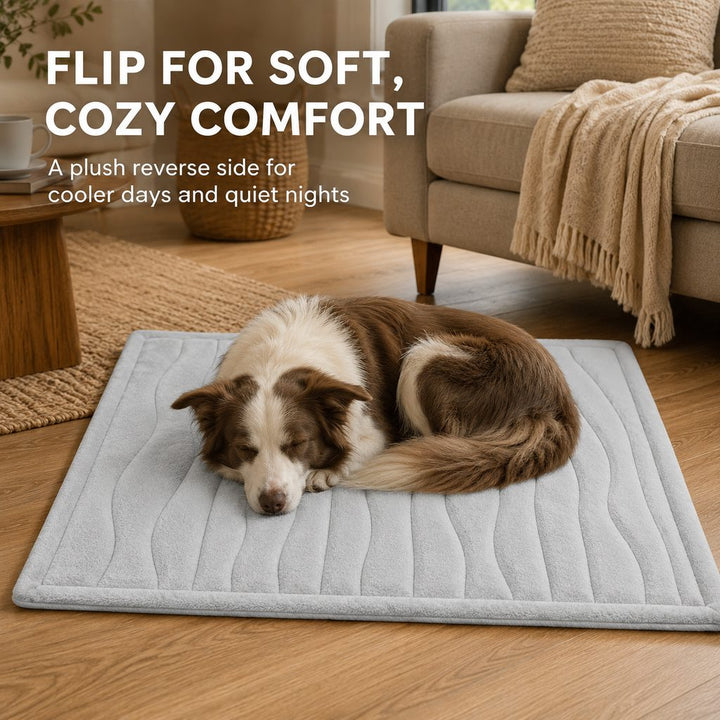 Maecia | Reversible All-Season Cooling-Feel Pet Mat for Dogs & Cats - image 3