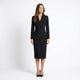 Ava | Women's Double-Breasted Tailored Midi Dress