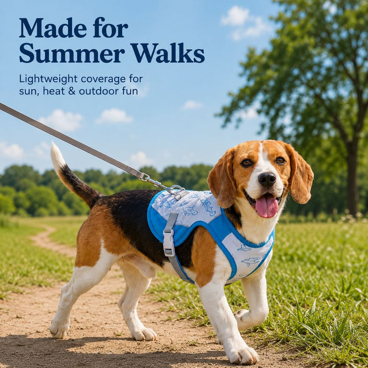 Ermioni | Water-Activated Dog Cooling Sun Vest for Summer Walks, Camping & Outdoor Heat Relief - image 7