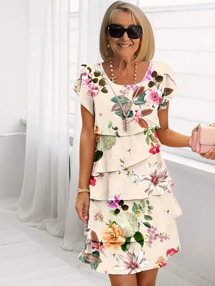 Cordelia | Women's Ruffle Summer Mini Dress