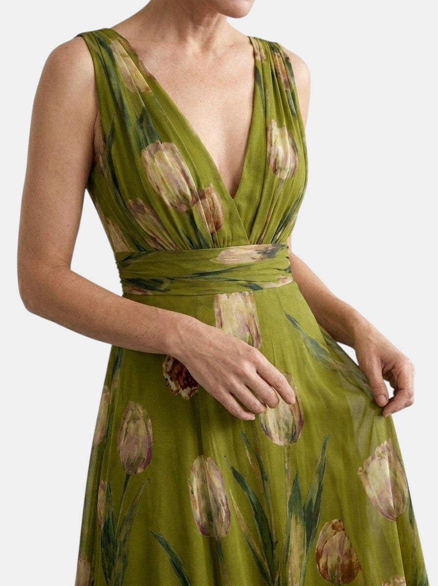 Florinda | Women's Floral Wrap Maxi Dress
