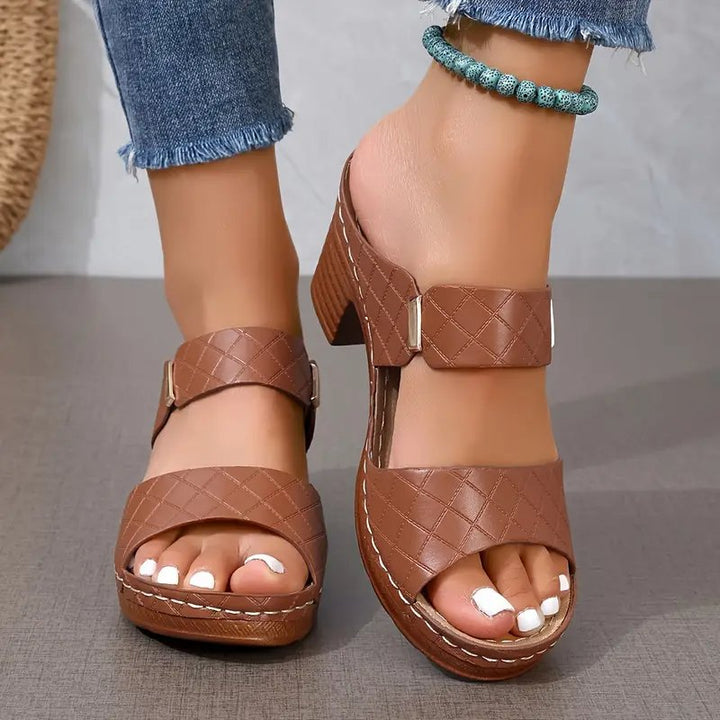 Ione | Women's Cushioned Platform Sandals - image 2