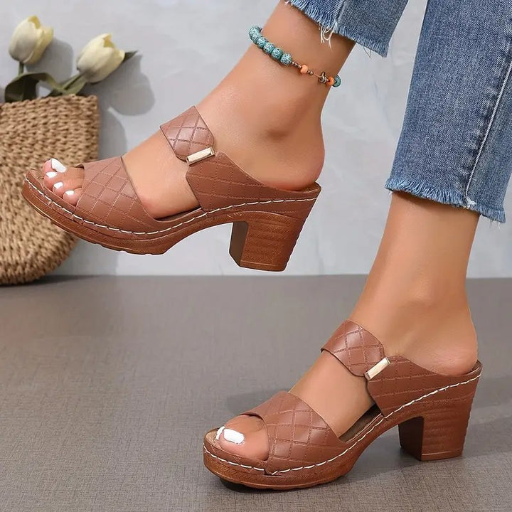 Ione | Women's Cushioned Platform Sandals - image 3