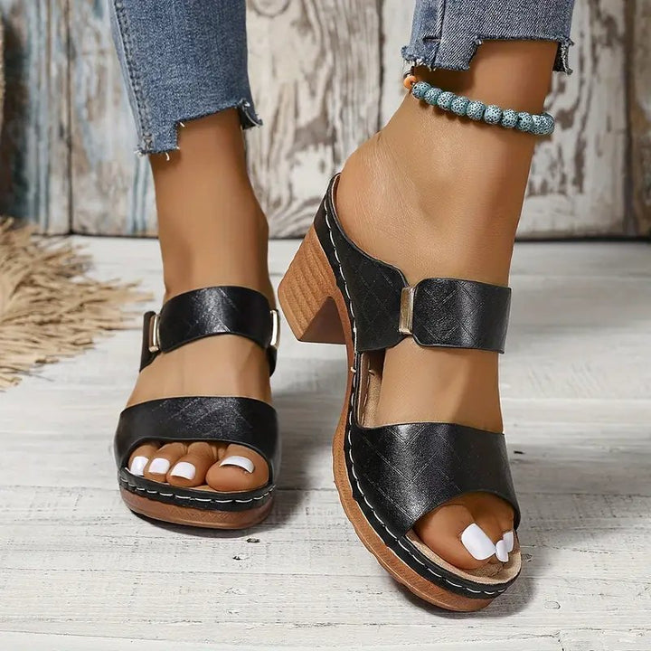 Ione | Women's Cushioned Platform Sandals - image 5