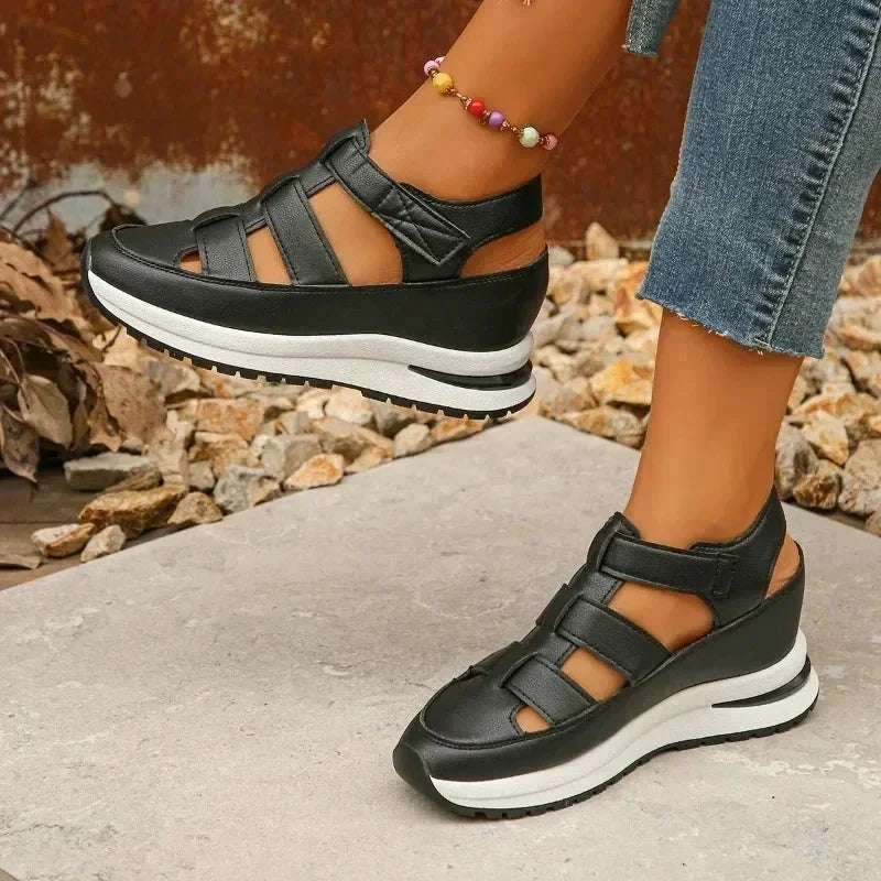 Sigrun | Women's Wedge Sandals - image 14