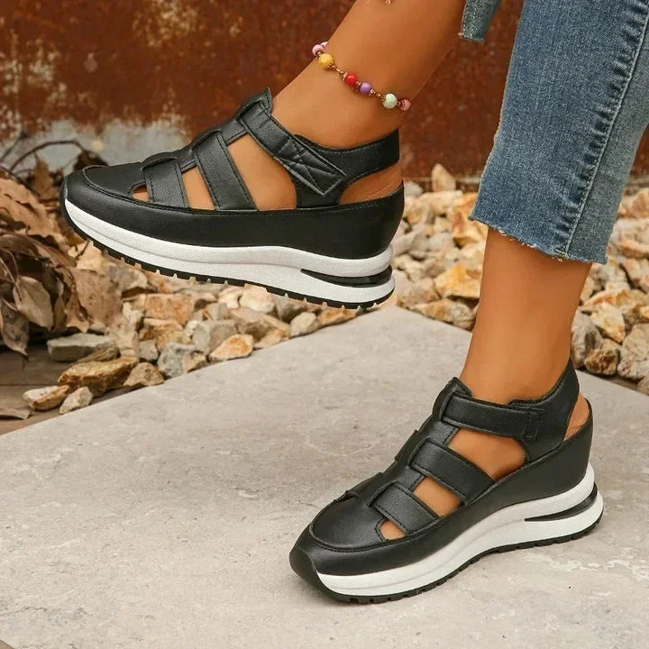 Sigrun | Women's Wedge Sandals - image 14