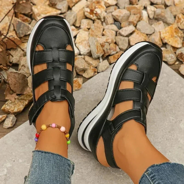 Sigrun | Women's Wedge Sandals - image 12