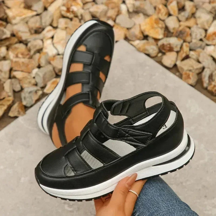 Sigrun | Women's Wedge Sandals - image 3