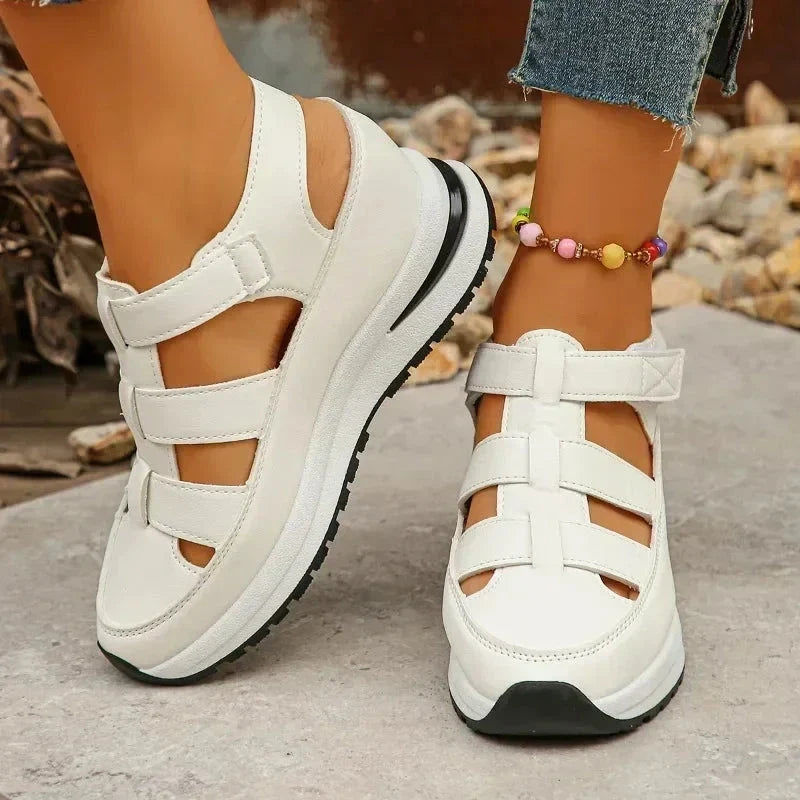 Sigrun | Women's Wedge Sandals - image 2