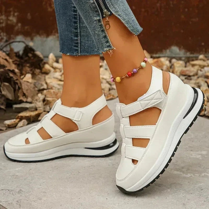 Sigrun | Women's Wedge Sandals - image 4