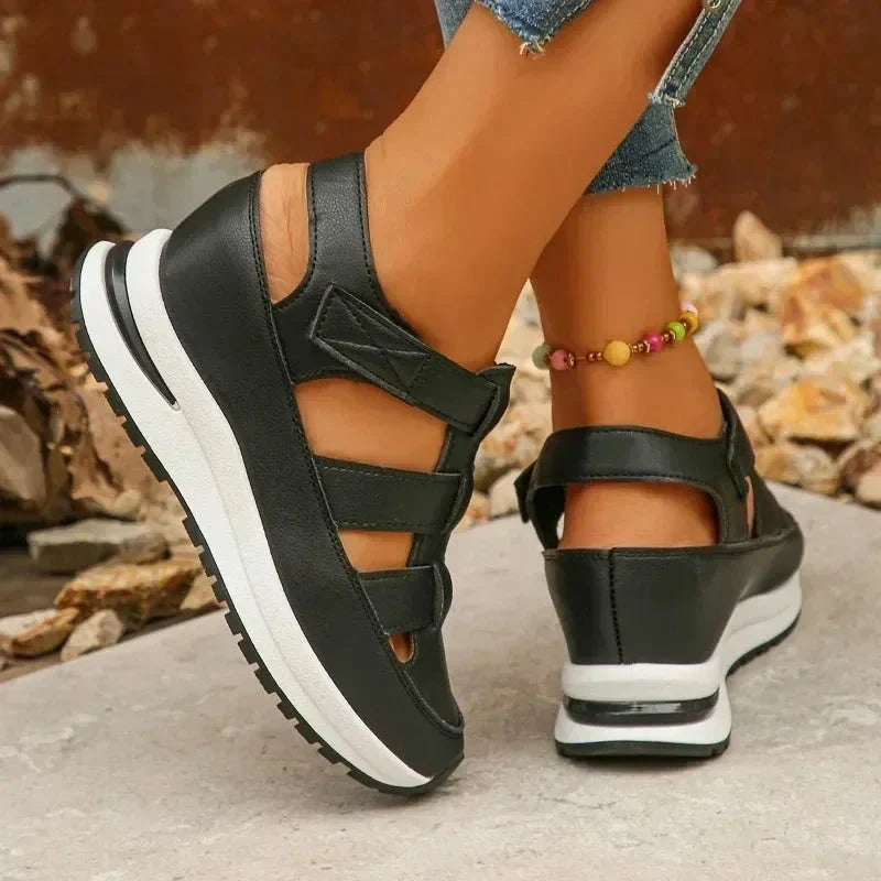 Sigrun | Women's Wedge Sandals - image 13